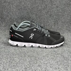 On Cloud Running Shoes Women's 11 Black White Athletic Run Training Sneakers